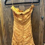 Skylar + Madison Orange Mini Dress Photo 0