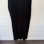 Free People  Beach Women’s XL Black Ribbed Wide Leg Jumpsuit Photo 1