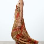 ZARA  flowy Floral Maxi Dress boho summer casual vacation Photo 9