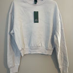 Wild Fable White Crew Neck Sweater Photo 0