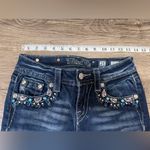 Miss Me  Signature Skinny Crop  Colorful Jewel Embellished Jeans Size 25 Photo 4