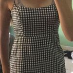 Brandy Melville Black & White Plaid Dress Photo 0