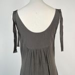 NWOT Mint Velvet Bow Tie Grey Sleeveless Midi Dress US 4 UK 8 Gray Photo 5