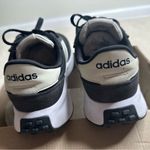 Adidas Run 70s Black and White Sneakers with Classic Stripes Photo 5