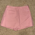 English Factory English‎ Factory Basic Wrap Skort Shorts Pink Zipper Accent Size S Photo 5
