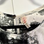 Raga  Small Black White Midi Dress Tie dye Splatter Hip Hop Urban Business casual Photo 5