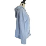 Colorado Clothing Luxury Knits Hooded Zipper front Snowman Top/Jacket. SZ. L. Blue Size L Photo 3