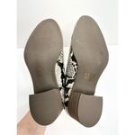 Dr. Scholls Dr. Scholl’s Boots Womens Sz 6 Teammate Snakeskin Print Block Heel Round Toe Photo 7