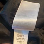 Gap  Vegan Leather Black Jacket Photo 6