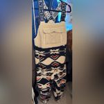 NWOT Free People FP Movement Hit The Slopes Printed Salopette Black combo XS S M Size M Photo 13