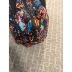 Kipling  Nylon Multicolored Abstract Print Satchel Bag no shoulder strap Photo 4