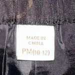 Coldwater Creek Petite Skirt Brown Floral Crinkle Midi A-Line Stretch Waist PM Photo 4