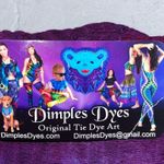 NEW Dimple Dyes Tie Dye Strapless Dress Size XS Photo 2