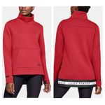 Under Armour Radio Red Move Mock-Neck Sweatshirt Photo 7
