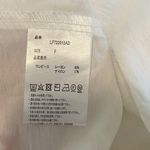 Lowrys Farm White Ballon Sleeve Midi Dress With Tie Waist Size M Photo 3