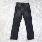 Elan Smoky Black High Rise Straight Leg Button Fly Denim Jeans 26 NWOT Photo 7