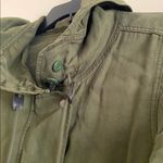 American Eagle Women’s Outfitters Khaki Jacket army green utility coat small Photo 1