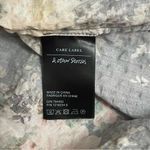 & Other Stories & Other Stories Paris Atelier Cottage Floral Gray & Pink Cotton Blouse Size 8 Photo 12