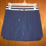 Athleta  Sonara Navy Blue & White Woman’s Athletic Mini Skort Size 2 Photo 1