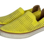 UGG ‎ Women’s Sammy Breeze Slip On Sneaker Knit Casual Lemon Yellow Size 7 Photo 0