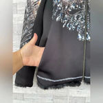 Clover Canyon  Chandelier Print Blazer Jacket reversible faux fur medium Photo 3