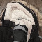 Aeropostale Black puffer jacket with faux fur hood #winterjacket #fauxfur Photo 3