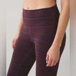Lululemon High Times Cyber Red Grape Bordeaux Drama Pant Size 4 Photo 1