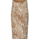 SAMSØE SAMSØE | Apples — Zebra Print Dress | XS Brown Photo 1