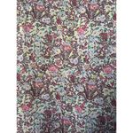 American Vintage Vintage Contima pink purple floral pop over dress with long pussybow size large Photo 8