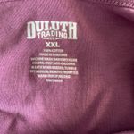 Duluth Trading Co Womens Plus Size XXL Purple Cotton Blouse Top Photo 3