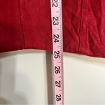 Studio Works Women’s Faux Suede Full Zip Jacket Size 22 W Burgundy Red Photo 1