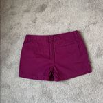 JC Penny Burgundy Shorts SIZE 4 Photo 3