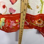 H&M HM Divided XL Oversized Floral Button Top Resort Vacation Beachy Boho Tropical Photo 4