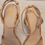 Sam Edelman {10M} New York Kia Block Heel Ankle Strap Sandal in Natural Photo 4