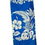 Handmade Vintage Floral Tropical Pineapple Linen Wrap Skirt Women’s Size Medium Photo 0