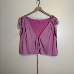 Free People  Wanna Dance Metallic Convertible Top Photo 4