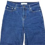 Levi's Levi’s 512 Perfectly Slimming Bootcut Jeans Dark Wash Size 6 Short Dark Denim Photo 4