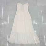 Reformation  Enya Midi White Dress Photo 11