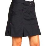 Nike  Tour Performance Dri-Fit Gray and black striped Golf skort size 2 Photo 0