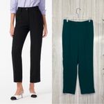 J.Crew  Tailored Easy Pant in 365 Crepe Dark Spruce Green size 6 AQ516 Photo 1