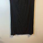 Fresh Produce Dress Black Shift Knit Dress w/ Cut Out Twist Neckline Sz S EUC Photo 5