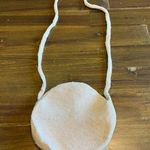 Vintage Walburg Pearl White Beaded Circle Round Bag Shoulder Flawed Photo 0