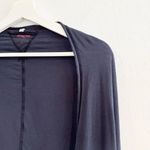 Johnny Was Pete & Greta Open Front Long Sleeve Cardigan Lagenlook Black Medium Photo 1