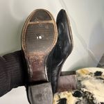 Frye  Stella Short Chelsea Black Leather Boot Photo 7