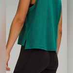 Lululemon Train to Be Tank Top Sleeveless Shirt Dot Camo Teal Lagoon 12 Photo 2