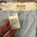 Madewell NWT 100% Cotton Pull On Denim Mini Skirt W/ Pockets Size XXL Photo 2