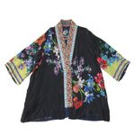 Johnny Was NWT  Maci Kimono in Blue Floral Jacket S $378 Photo 4