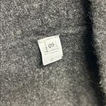 100% Cashmere Poncho Mock Neck Grey One Size Minimalist Quiet Luxury Staple Gray Photo 6