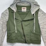 Mossimo Supply Co. Olive Jacket with Gray Accents Green Size XL Photo 0