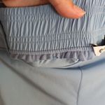 Athleta  Light Blue Textured Brooklyn Jogger Pull-On Waist Women's 10 Tall Photo 3